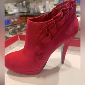 IMPO Red Boot Heels